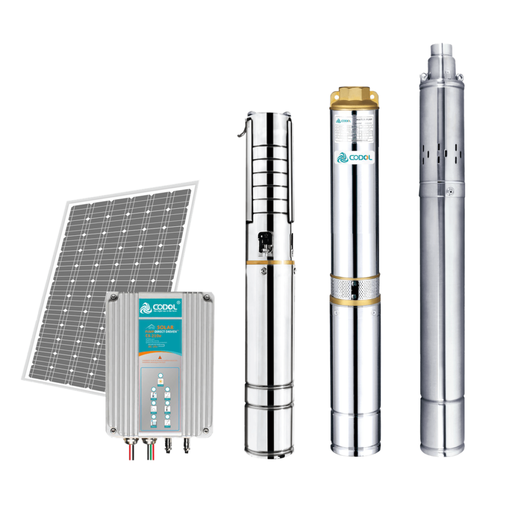 solar pump with controller