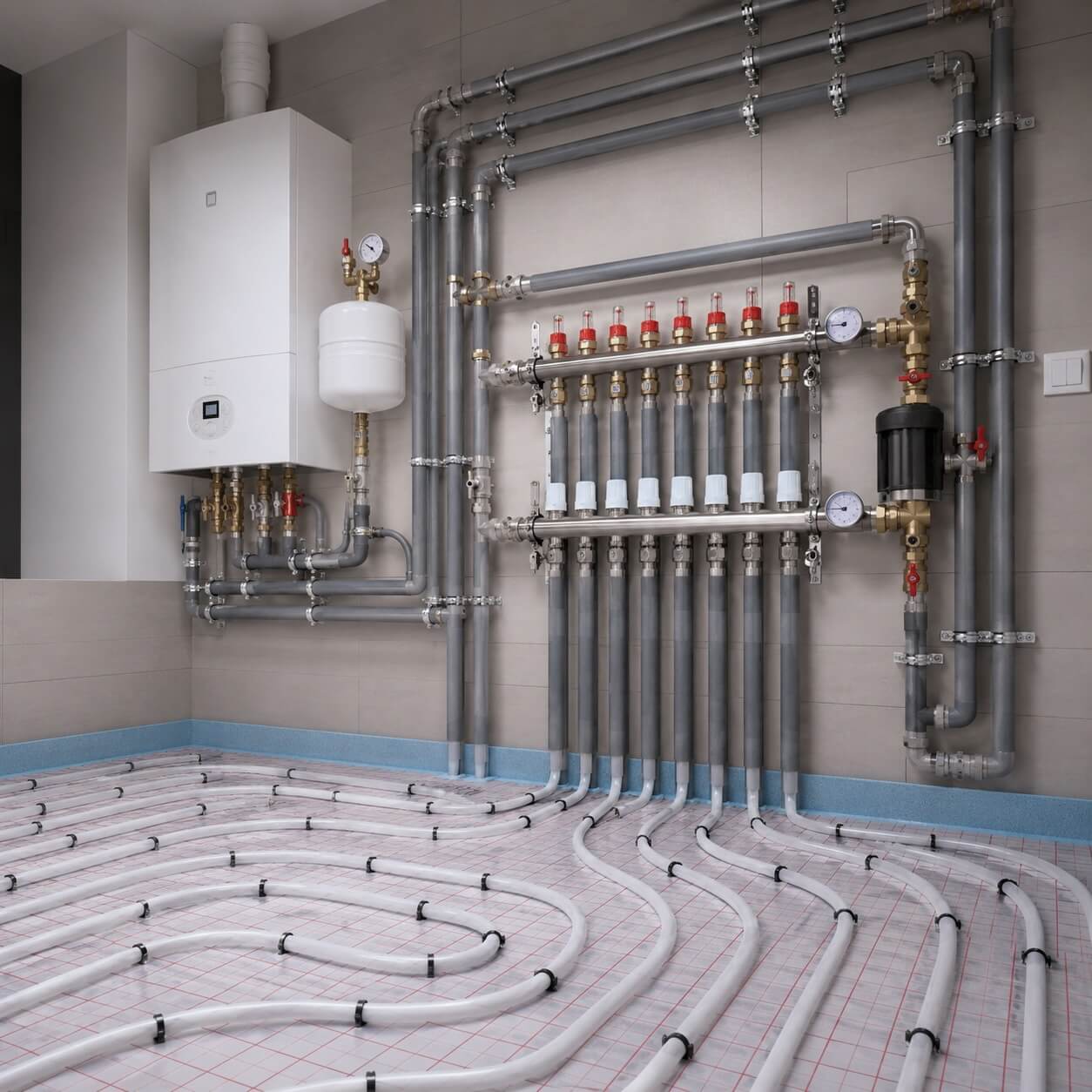 Underfloor Heating Circulation System