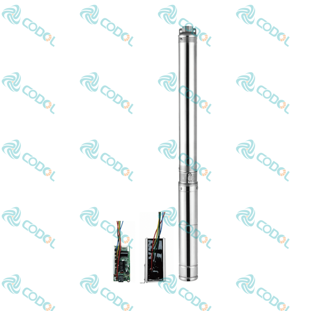 CODOL BPCA integrated controller solar borehole pump