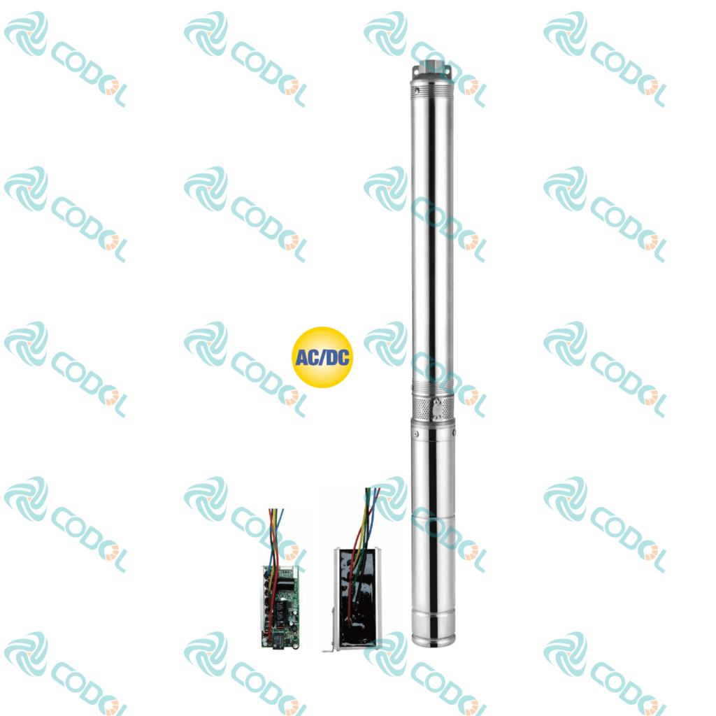 CODOL AC/DC integrated controller solar borehole pump