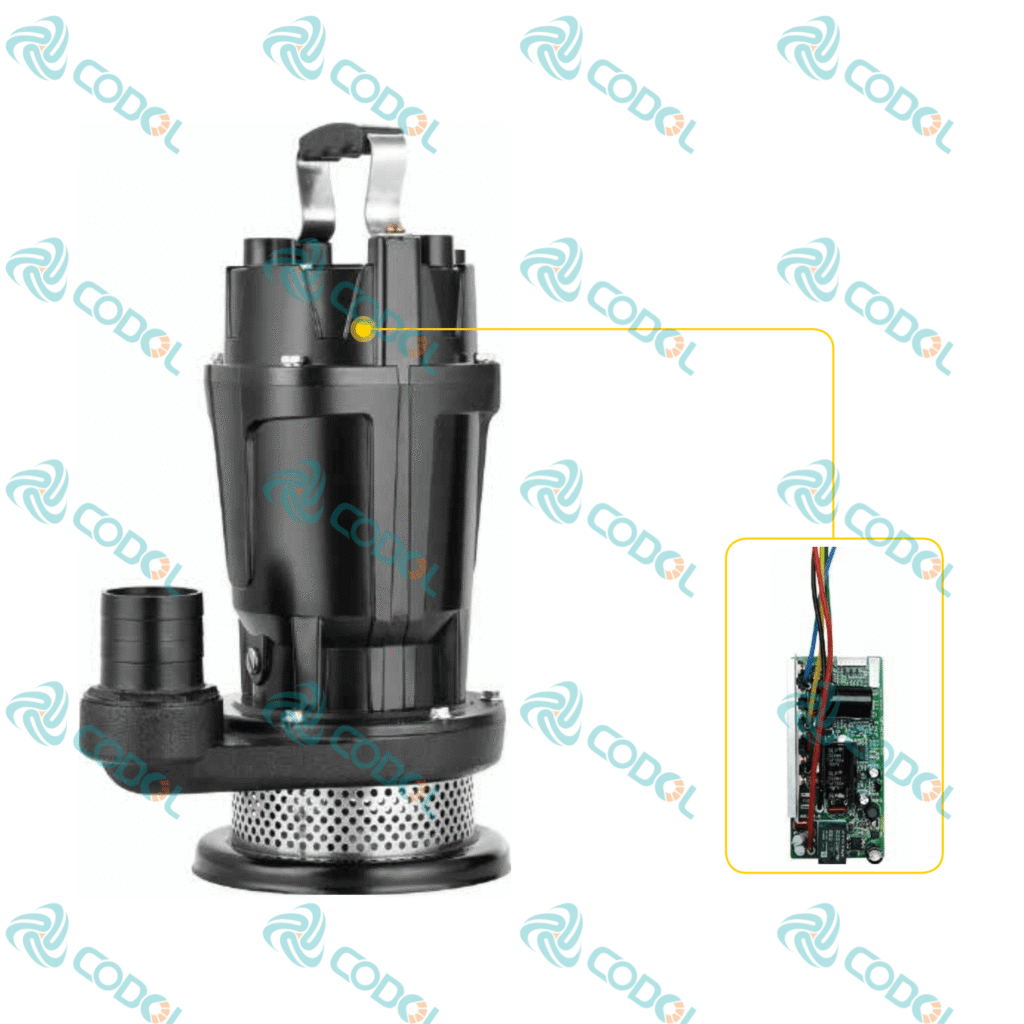 CODOL BQDX integrated controller solar drainage pump