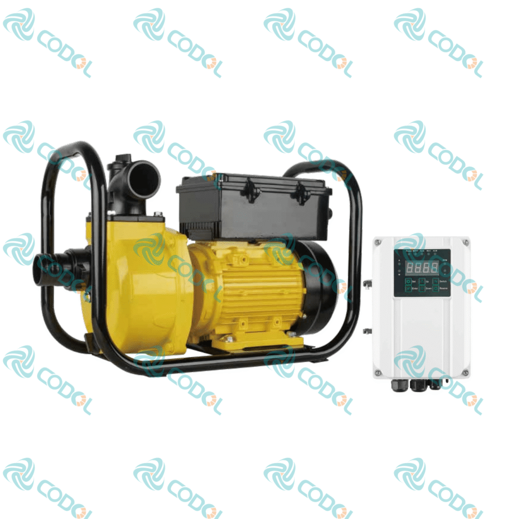 CODOL CDSU hybrid solar pump with external MPPT controller